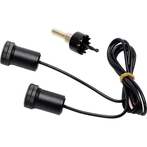 5W 1 Pair Universal Car Courtesy Lights Projector Shadow Lamps Kit