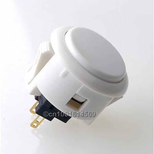 8pcs/lot Genuine Japanese Sanwa OBSF-30 Buttons Arcade Push Buttons For MAME Multicade / Jamma Games & Fighting Games Project