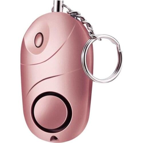 Upgrad Self Defense Alarm 120dB Egg Shape Girl Women Security Alert Personal Safety Scream Loud Keychain Emergency Alarm