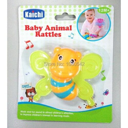 Free Shipping Funny baby bell best gift for kid plastic baby rattle toys baby toy