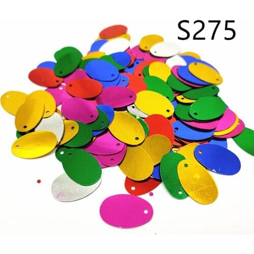 10g/pack 12x20mm sequin glitter Paillettes Sewing Wedding Decoration Craft Scrapbook DIY Accessories S274