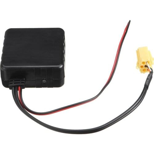 Bluetooth Aux Receiver Cable Adapter Hifi Quality for Alfa Romeo 159 for Fiat Grande Punto for 6 Pin Audio CD Head Unit