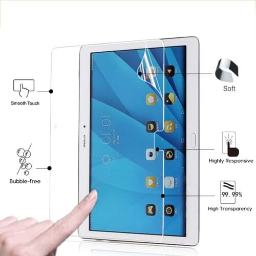 High Clear Glossy screen protector film For Huawei MediaPad M2 10 10.1" tablet ANti-Scratched HD lcd screen protective films