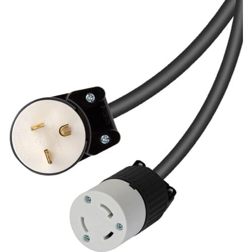 JORINDO NEMA 6-20P 90° elbow design TO L5-30R American standard male to female power conversion cable