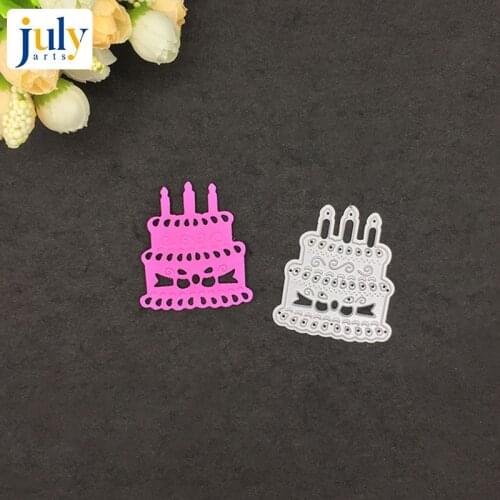 Julyarts Metal Cutting Dies Cutting Scrapbooking Cake Carbon Steel Material Craft Creative Stamps Paper Card Stencil