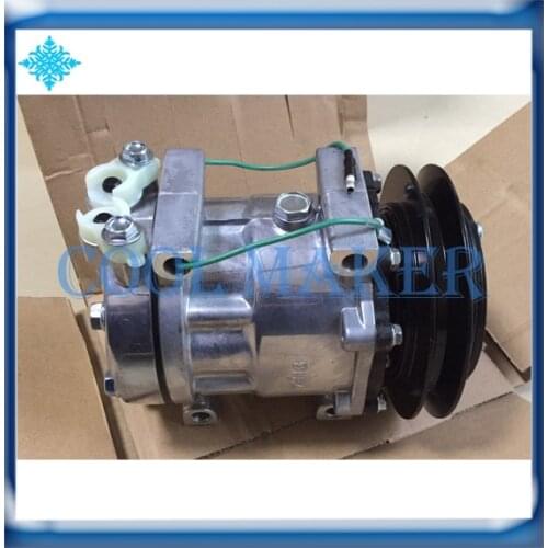 SD7H13 706 7360 ac compressor for Kobelco/Komatsu Excavator SK200SR SK235SR SK330 423-S62-4330