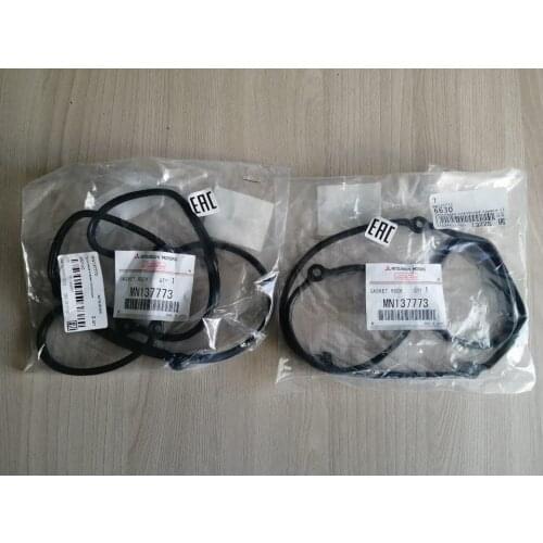 Mitsubishi Pajero Sport V87 V97 Valve Chamber Gasket Suitable 6G75 MN137773 MD198128 Oil-resistant Rubber Sealing Ring spark plu