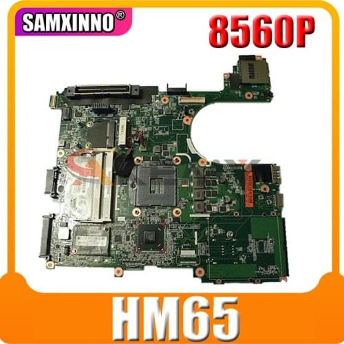 AKemy 654129-001 654129-501 For HP Probook 8560P 6560B 6050A2466401-MB-A04 HM65 Laptop motherboard Mainboard