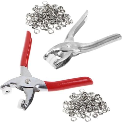 Metal Prong Ring Snap Fasteners Press Studs Plier 9.5mm High Quality Dropshipping