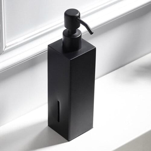 200ml Portable 304 Stainless Steel Flower Designs Household Bathroom Wall Mounted Liquid Soap Dispenser DIY Craft Pump Bottle