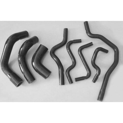 Black Coolant Hoses For Suzuki Solio 1.3L/1.3E M13A MA34S 2001-2009