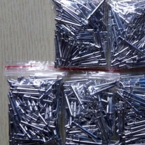 22pcs D2mm*18.5mm*3mm*3.5mm module power pin Cylindrical head cap straight needle tin-plating