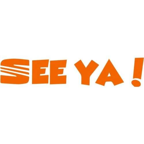 20*4CM See Ya Decal Auto Car Body Stickers and Decals Car Styling Decoration Door Window Vinyl Stickers