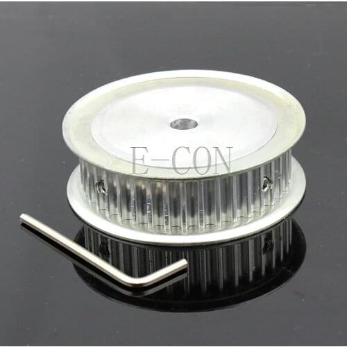5pcs HTD5M40 Timing Pulley 40teeth Alumium Bore 6mm/6.35mm/8mm/10mm/12mm/12.7mm/14mm/15mm/16mm/17mm/20mm Teeth Width 16mm