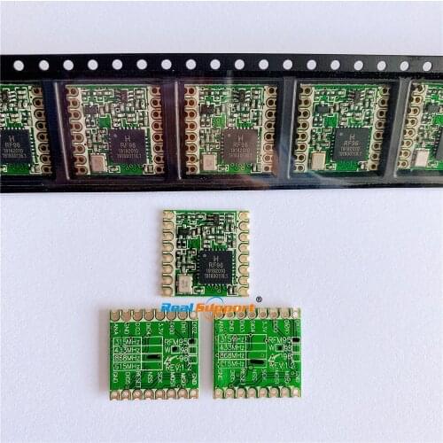 FREE SHIPPING BY DHL!! 50PCS RFM95 RFM95W 868MHz 915MHz LORA SX1276 wireless transceiver module Wholesale Price