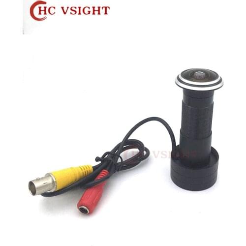 800TVL Fisheye Analog Camera Door Cat Eye Color Wide View Door Viewer Camera Mini Peephole Fisheye CCTV Camera