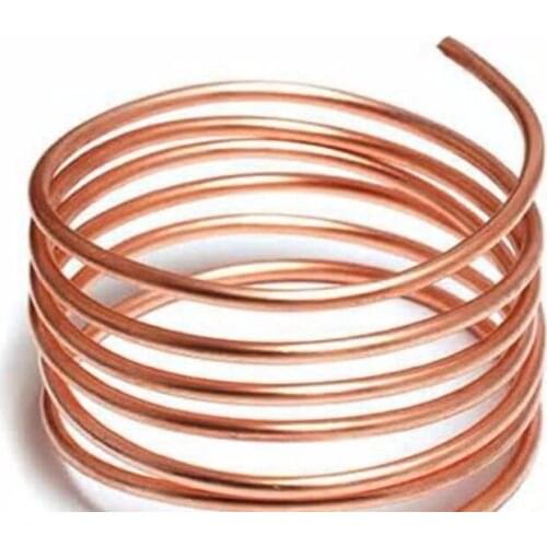 6.35MM*0.7mm Red Copper Pipe tube Capillary Tube Fridge And Air Conditioning For Refrigeration