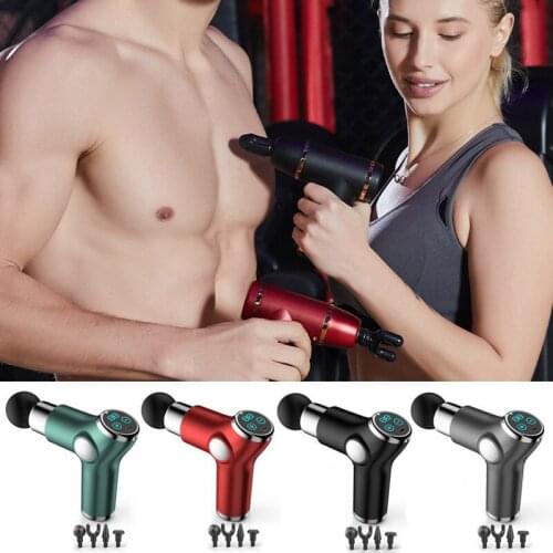 Hot Fascia Muscle Massager Mini Rechargeable Quitet Handheld Portable Relaxation Massager For Men Women