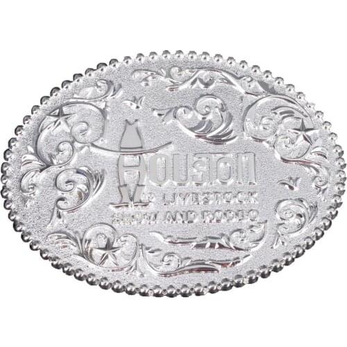 Custom Logo Metal Mens Souvenir Belt Buckle Cheap Low Price Silver Belt Buckle