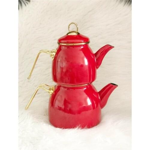 Tea Teapot Models Kitchen tea Pot Set Enamel Porcelain Glass Teapots