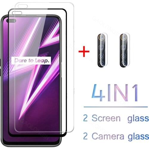On realme 6 pro glass camera lens protective cover for oppo realme6 realme7 realmi 6 7 pro i s 7i 6i 6s screen protectors film