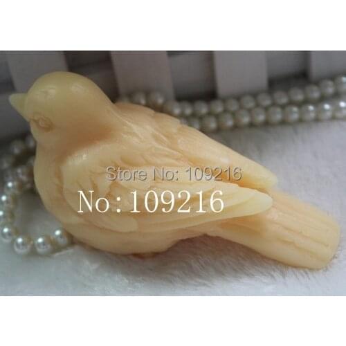 Wholesale!!!1pc Small Bird(Zx00337) Silicone Handmade Soap Mold Crafts DIY Mould