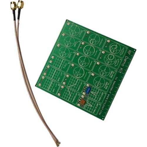 Plastic RF Test Calibration Board RF Demo Kit, RF Test Module, Vector Network Analyzer Filter Attenuator Module RF Test Module