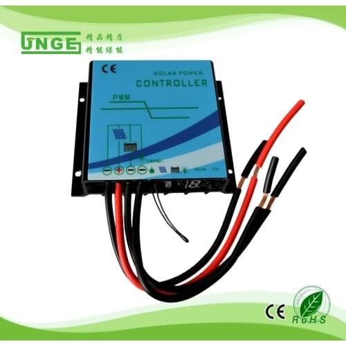 20A Solar Charge and Dischage Controller Regulator 12/24v auto IP68 Waterproof with Light and timer Control for LCD Streetlight