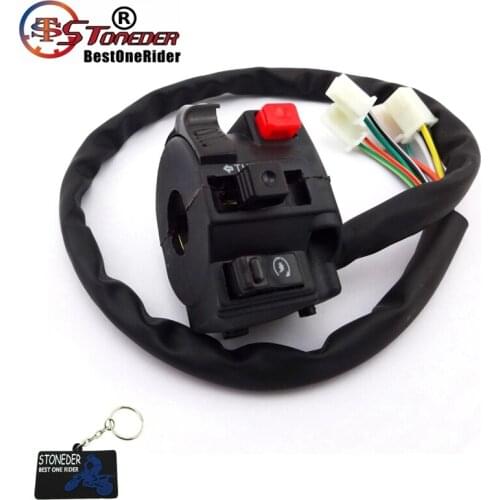 STONEDER Handle Switch Control 11 Wire 4 Function without choke For 50cc-250cc ATV Quad 4 Wheeler