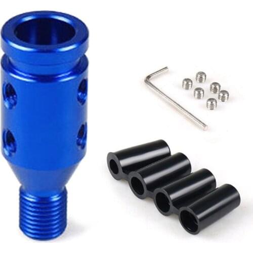 High Quality Universal Car Manual Gear Shift Knob Adapter M12x1.25 Aluminum Threaded Shifter