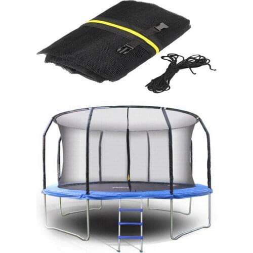 Trampoline Safety Net Replacement Inner Protection Fence Trampoline Protective Inner Net For 10/12/14 Feet 6/8 Poles Accessories