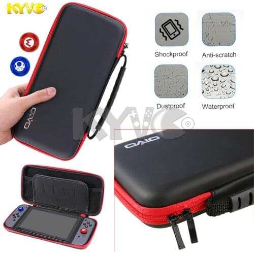 Free Caps EVA Protective Hard Case For Nintend Switch Shell Travel Carrying Storage Bag Pouch NS Console Handbag For N-Switch