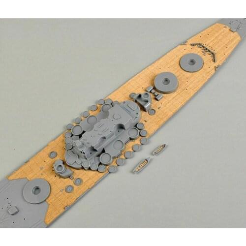 1/350 Scale Wooden Deck For Tamiya 78030 Battleship Model Yamato Accessories Replacement M2U5