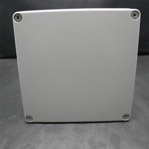 160*160*90MM Aluminum Enclosure Case DIY Junction Box Grey