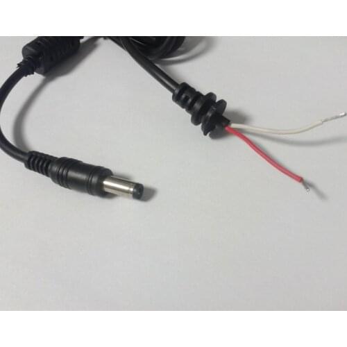 20PCS 5.5mm x 2.1mm DC Power Plug Connector to Power Cord Cable New