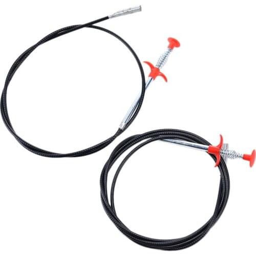 90Cm +160Cm Long Sewer Cleaning Wire Spring Household Bendable Sink Tub Toilet Dredge Pipe Bathroom Kitchen Sewer Cleaning Tools