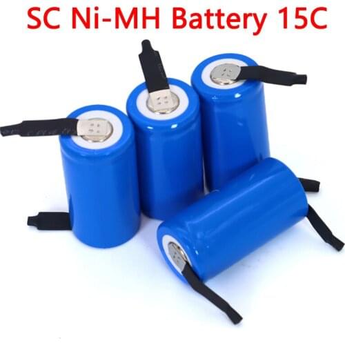 1.2v Ni-MH SC 2000mAh 21410Rechargeable battery for Vacuum cleaner Sweeper Drone Electric drill battery DIY nickel sheet