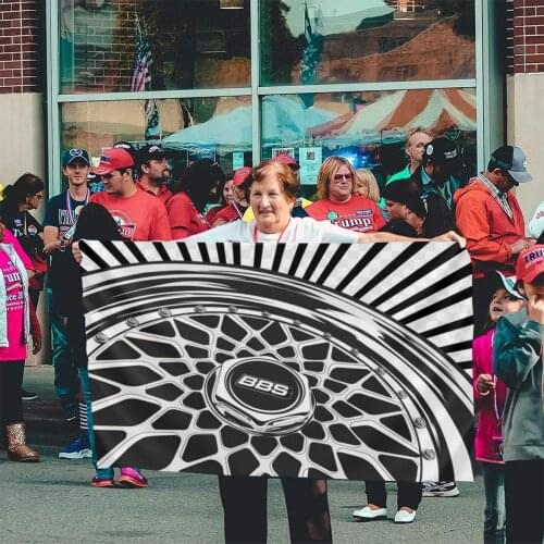 Bbs Racing 3 Flag Banner Home Outdoor Gift Party Korea Bolivia Ateez Flag