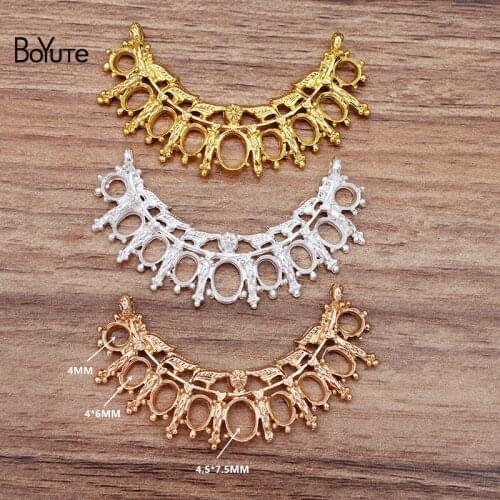 BoYuTe (20 Pieces/Lot) 58MM Metal Zinc Alloy Blanks DIY Jewelry Accessories Hand Made Materials