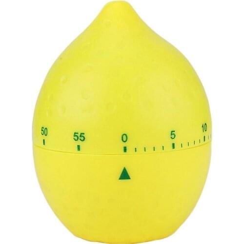Kitchen Timer Timepiece Kitchen Timer Short Timer Alarm Clock Funny Egg Timer Egg Knife Lemon Shape