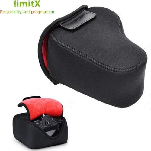 Neoprene Soft case Waterproof Camera Bag for Sony A6600 A6500 A6400 A6300 A6100 A6000 A5000 A5100 NEX-5T NEX-3N 16-50 16-70 lens