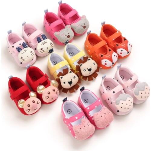 2021 New Baby Boys Girls Shoes 3D Cartoon First Walker Infant Toddler Anti-Slip Prewalker Indoor Baby Booties Girls Shoes