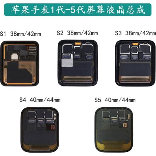 Original OLED For Apple iWatch Watch Series 1-6 SE S6 Display Touch Screen Digitizer LCD 38MM/42MM 40/44MM
