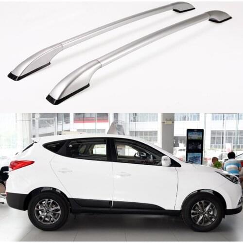 Applicable To The Top Of For Modern IX35 Luggage Rack Body Modified With Aluminum Alloy Luggage Rack Decoration Auto Parts