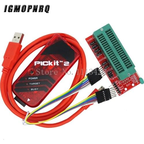 PICKIT2 Programmer + PIC ICD2 PICKit 2 PICKIT 3 Programming Adapter Universal Programmer Seat