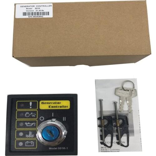 Facotry ! 501k Manual Start Generator Controller Board compatible with brand DSE 501K controller for Diesel Engine Generator