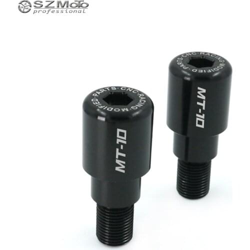 Handlebar Grips For YAMAHA MT-10 MT10 MT 10 2016-2018 Motorcycle Accessories Bar Ends Hand Grip plug Slider Caps End