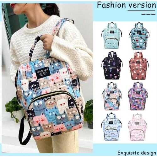 Fashion Mummy Maternity Diaper Bag Large Capacity Casual Handbags Nappy Milk Bottle Stroller Organizer Nursing Bag