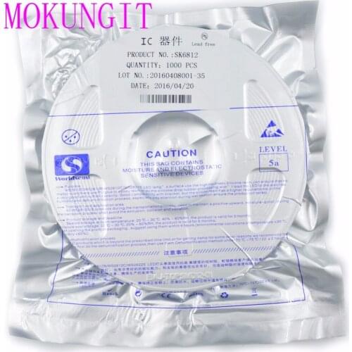 1000pcs SK6812 WS2812B LED Chip WS2812 IC in LED Chip SMD 5050 RGB For Strip Display Screen DC5V Individually Addressable