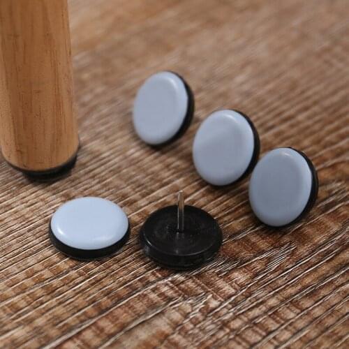 4pcs Practical Nail On Furniture Pads,Furniture Slider Hardwood Floor Protectors for Table
